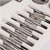 Bernstein 2-800 Tap Tool Kit 31-Piece M10-M2.5 Miniature Thread Set