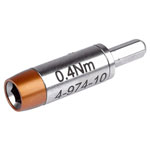 Bernstein 4-974 Mini Torque Wrench Adapter 0.4 Nm for 4 mm bits