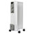 Bimar S827 Oil-filled Radiator 1500W Heats 15m² 7 Elements White/Grey