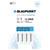 Blaupunkt 30000021 - AAA Batteries -  1.5V Zinc Carbon 4 Pack