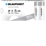 Blaupunkt 30010036 AA Batteries Alkali-Manganese 1.5V 8 Pack