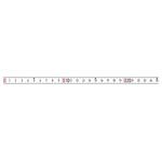 BMI 357004002RNL-SK Tape Measure 2m Steel 1Piece