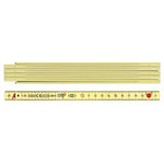 BMI 936990200 Rule 2m Plastic 1Piece Durable Construction