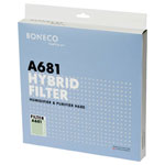 Boneco A681 HEPA Hybrid Filter Eliminates Viruses Bacteria & Odours