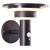 Brilliant G40405/06 Garvina Solar Wall Light Motion Detector IP44 Black
