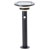 Brilliant G40406/06 Garvina Solar Path Light 3W Warm White Black 45cm