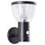 Brilliant G40410/06 Tulip Solar Wall Light Motion Detector Black 3W