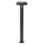 Brilliant G40432/06 Alvero Solar LED Outdoor Lamp 70cm Black IP44