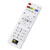 Brilliant G97021/58 Alissa LED Panel 32W Silver/White Remote & Dimmer