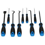 Brilliant Tools BT542010 Scraper Hook Tool Set 9-Piece for Seals & O-Rings