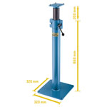 Brockhaus Heuer 117160 Stand Lift Ergonomic Height Adjustable 160 mm Jaw