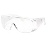B-SAFETY BR302555 VISITA Kids Safety Glasses UV Protection Transparent