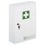 B-SAFETY EH-S2-157 First Aid Cabinet Classic Steel Lockable 2 Shelves