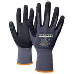 B-SAFETY HS-101004-8 Classic Line Nitrile Glove Size 8 High Sensitivity