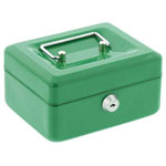 Burg Wächter 10670 Cash Box 152x80x115mm Green Dual Key Secure Storage