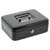Burg Wächter 10700 Cash Box 250x90x180mm Black Secure Key & Handle