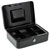 Burg Wächter 10700 Cash Box 250x90x180mm Black Secure Key & Handle