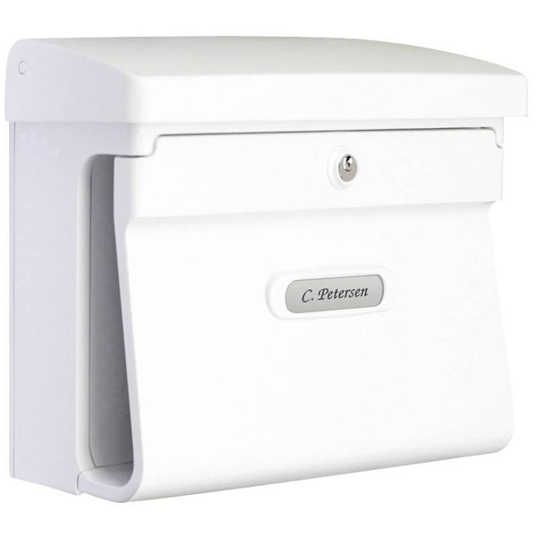 Burg Wächter 12590 Bremen Letterbox White Plastic Durable Weather-...