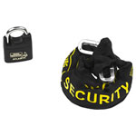 Burg Wächter 14100 SKM Chain Lock Key Lock 60cm Square Chain Black