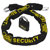 Burg Wächter 14160 SKM Chain Lock 90cm Brass Plastic Sheath Double Lock