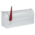 Burg Wächter 18620 US-BOX 891 W Steel Letterbox White U.S. Mailbox Style