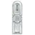 Burg Wächter 2171 Safety Hasp 40mm Weather-Proof Galvanized Double Joint