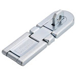 Burg Wächter 2181 Safety Hasp 49mm Weatherproof Galvanised Double Joint