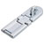 Burg Wächter 2181 Safety Hasp 49mm Weatherproof Galvanised Double Joint