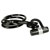 Burg Wächter 2490 Spiral Cable Lock Key Black 14mm Thick 150cm Long