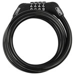 Burg Wächter 26401230 CASTLE GUARD Spiral Cable Lock Black Combination Lock