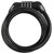 Burg Wächter 26401230 CASTLE GUARD Spiral Cable Lock Black Combination Lock