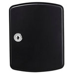 Burg Wächter 28230 KB 15 S Key Cabinet 15 Hooks Matt Black Includes 2 Keys