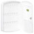 Burg Wächter 28390 Series KB Key Cabinet 35 Hooks White 2 Keys Included
