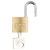 Burg Wächter 2961 Padlock Brass Keyed-Different Solid Quality 25mm