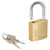 Burg Wächter 2961 Padlock Brass Keyed-Different Solid Quality 25mm
