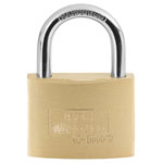Burg Wächter 3031 Padlock Brass Body Hard Steel Bracket Double Locked