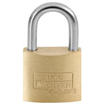 Burg Wächter 3041 C-Line Padlock 25mm Brass Keyed-Different Solid Brass