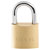 Burg Wächter 3041 C-Line Padlock 25mm Brass Keyed-Different Solid Brass