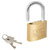 Burg Wächter 3051 C-Line Padlock 35mm Brass Body Keyed-Different