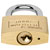 Burg Wächter 3051 C-Line Padlock 35mm Brass Body Keyed-Different
