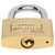 Burg Wächter 3061 C-Line Padlock 45mm Brass Solid Cylinder Keyed-Different