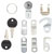 Burg Wächter 30981 Spare Cylinder For Post Boxes Point Series Models