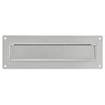 Burg Wächter 32480 PORTA 796 SI Letter Plate Aluminium/Stainless Steel