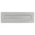 Burg Wächter 32480 PORTA 796 SI Letter Plate Aluminium/Stainless Steel