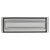 Burg Wächter 32480 PORTA 796 SI Letter Plate Aluminium/Stainless Steel