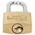 Burg Wächter 33591 C-Line Padlock Solid Brass 20mm Keyed-Different