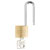 Burg Wächter 33651 Padlock 30mm Brass Key Steel-Hard High Headband