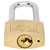 Burg Wächter 33651 Padlock 30mm Brass Key Steel-Hard High Headband