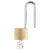 Burg Wächter 33681 C-Line Padlock Brass 40mm Steel-Hard Double Lock