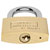 Burg Wächter 33691 C-Line Padlock 50mm Brass Body 6 Keys Included